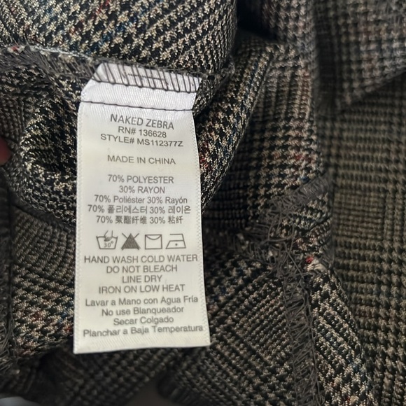 Naked zebra women’s size large skirt - Picture 6 of 7